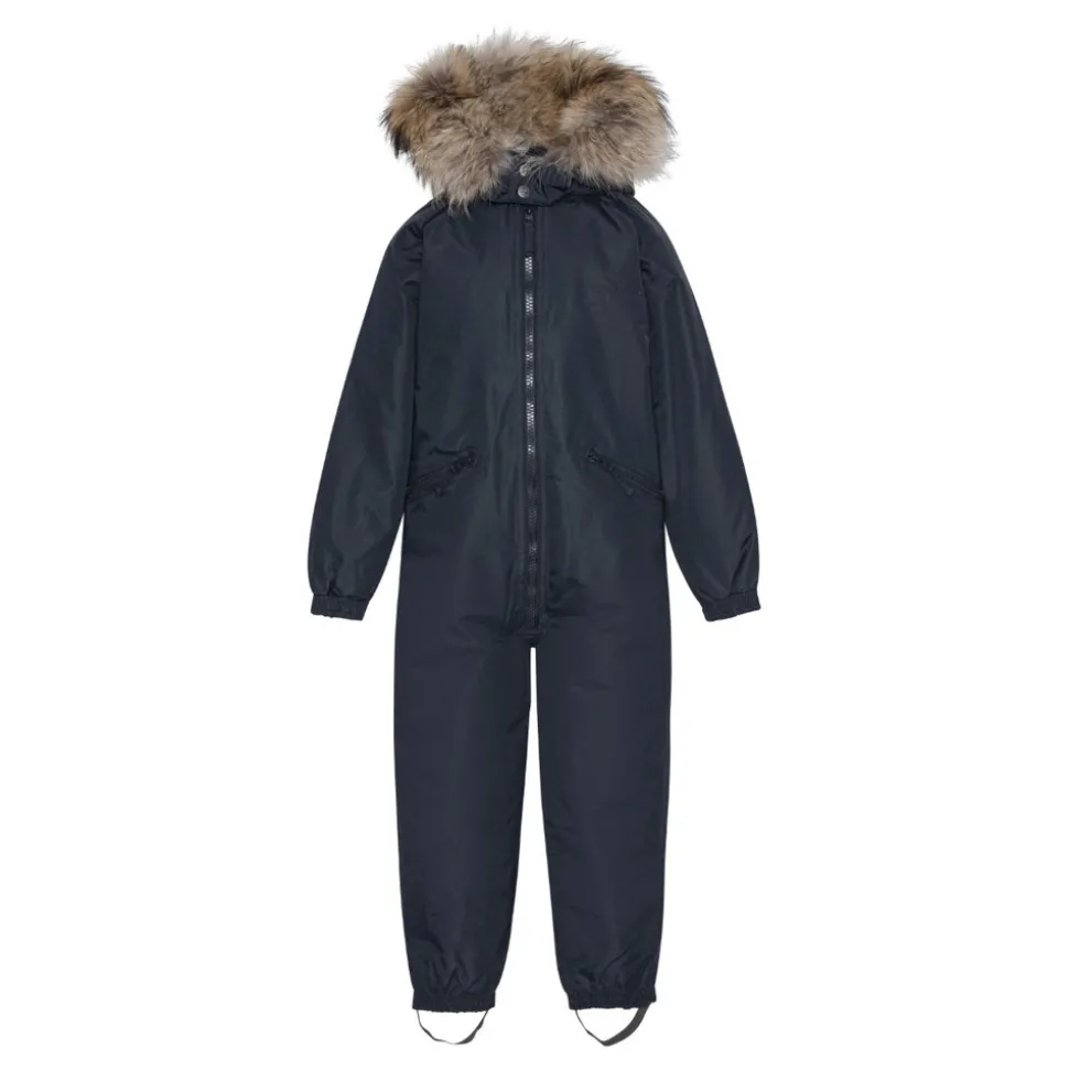 Flyverdragt w/fur - Navy