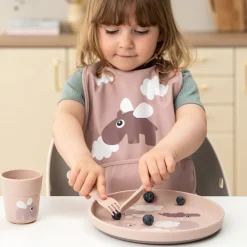 Foodie bestiksæt Happy dots Pudder