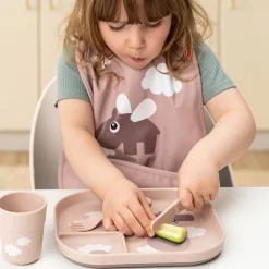 Foodie inddelt tallerken Happy clouds Pudder