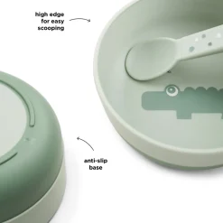 Foodie skål Croco Grøn