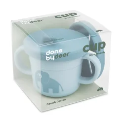 Foodie tud/snack kop sæt Elphee Blå