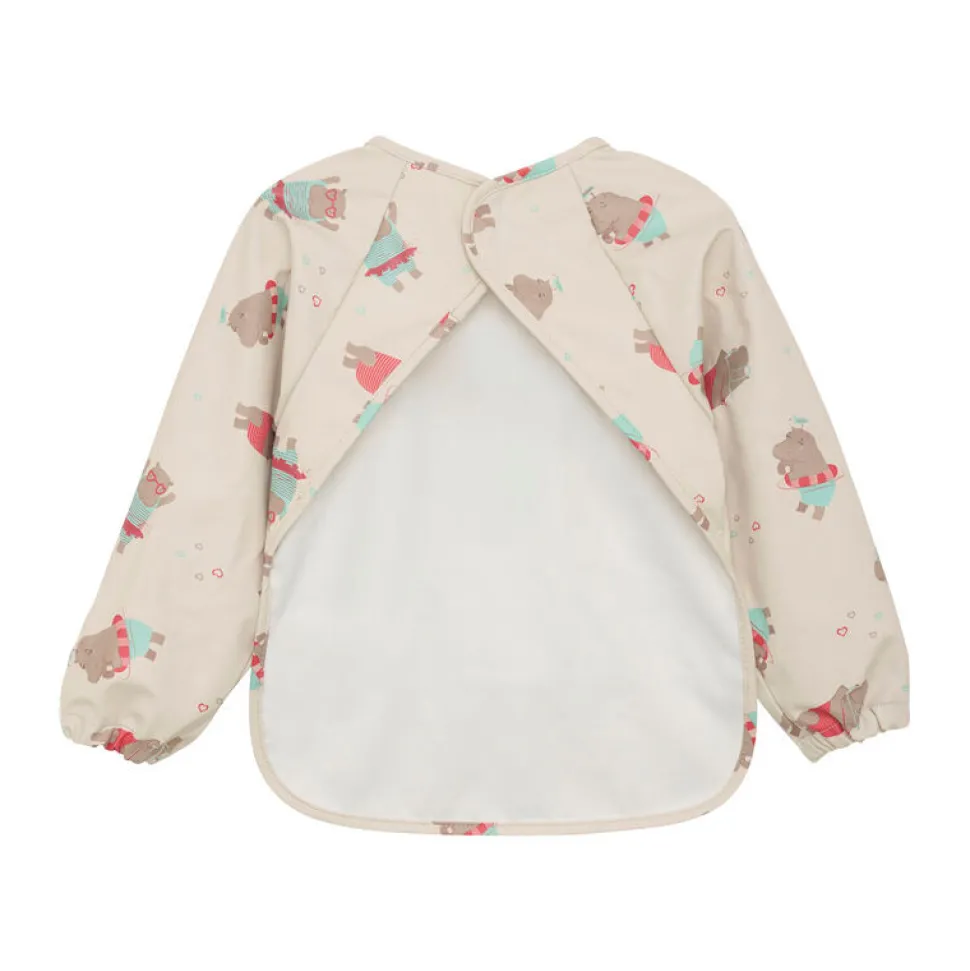 Forklæde med ærmer