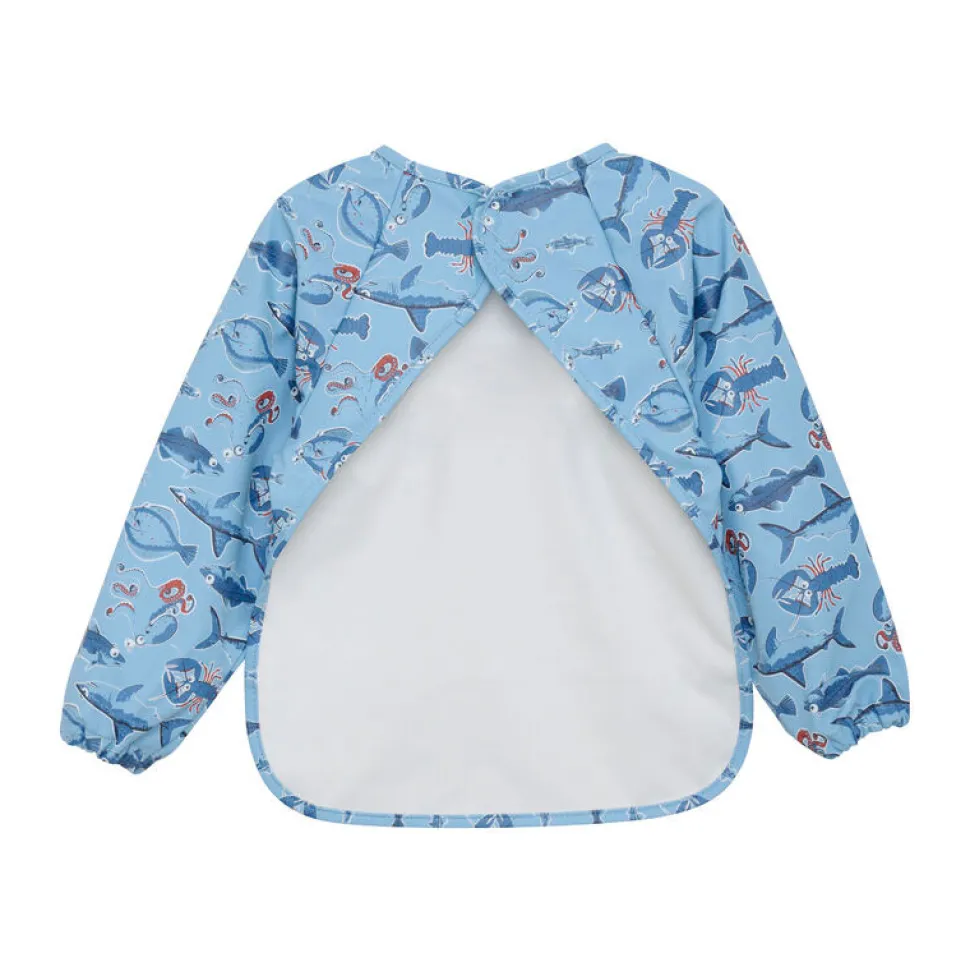 Forklæde med ærmer