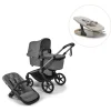 Fox 5 Renew complete inkl. Giraffe bouncer - moon grey/polar white