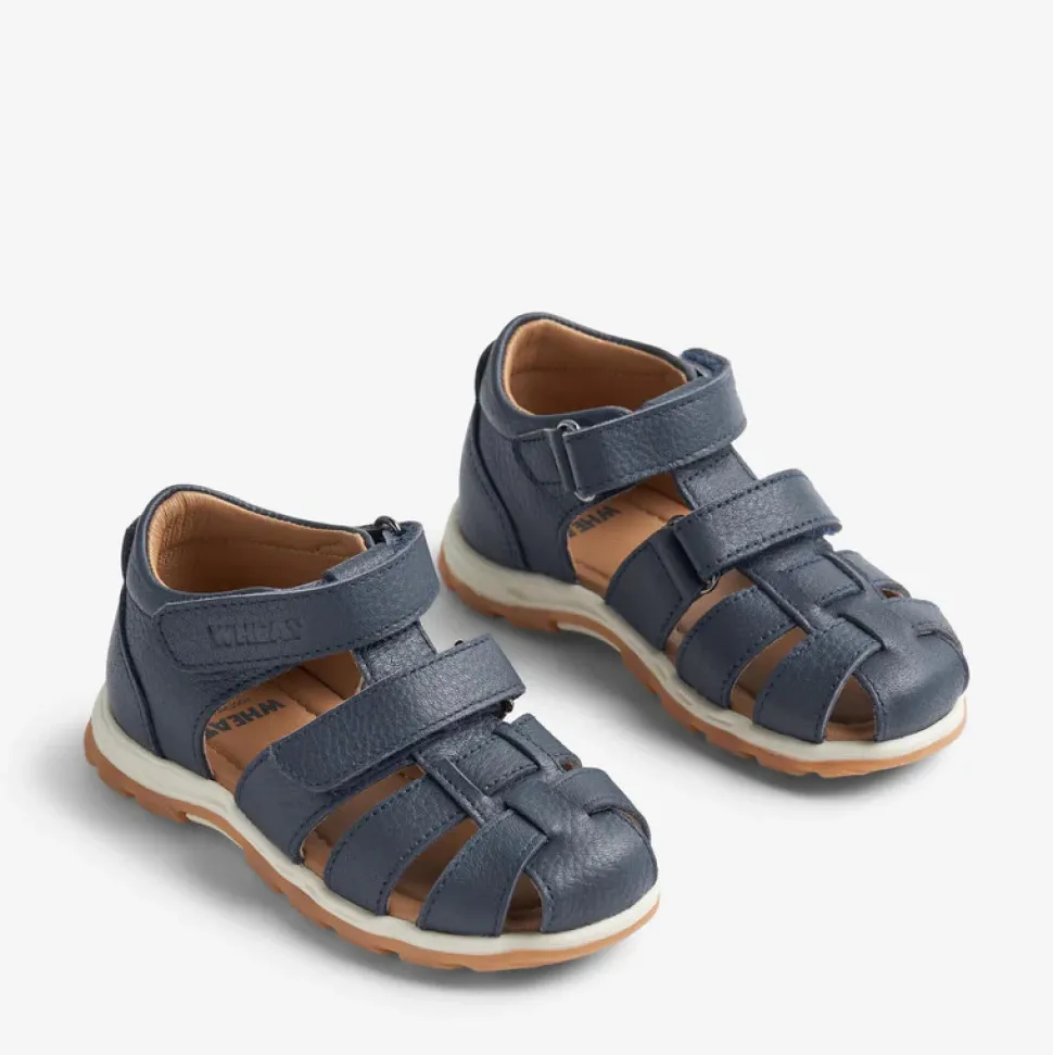 Frei lukket sandal - navy