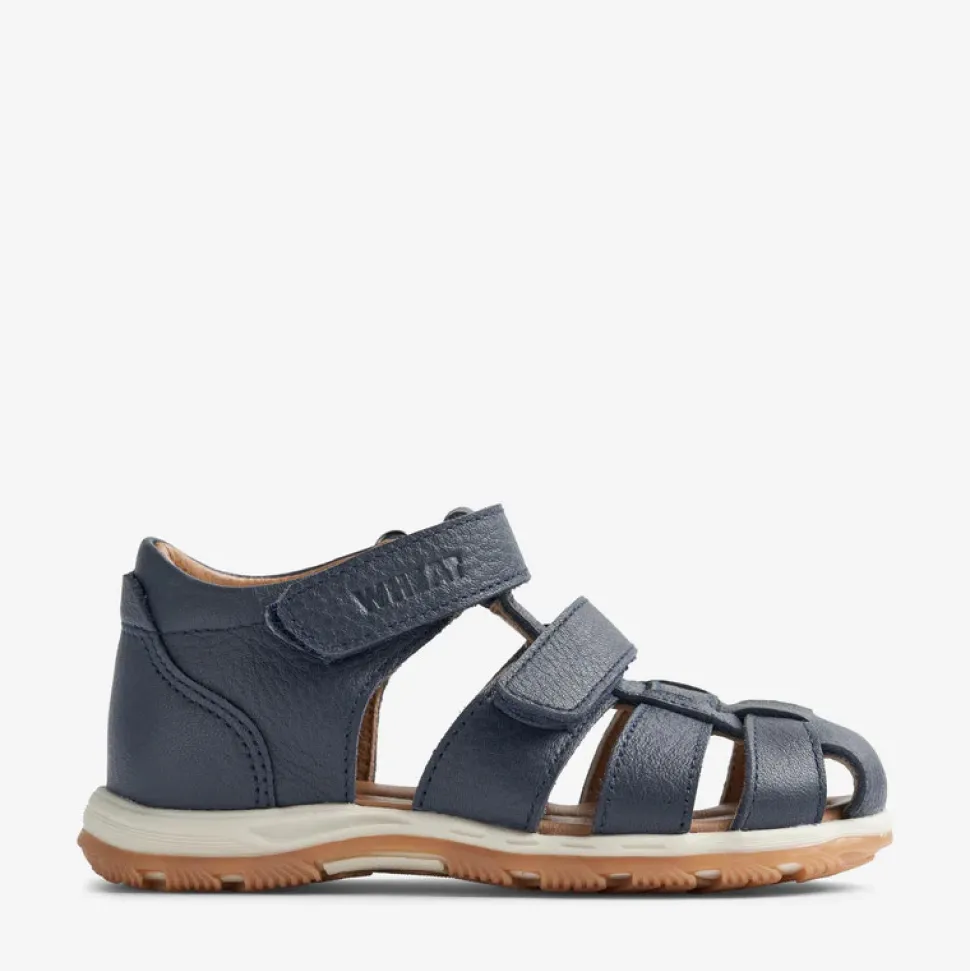Frei lukket sandal - navy