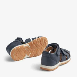 Frei lukket sandal - navy