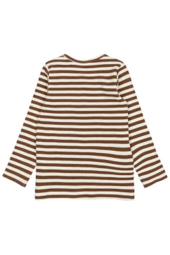 Fro Rib Bluse - TOFFEE