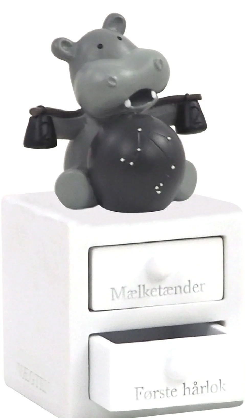 Første tand/hårlok - vægten