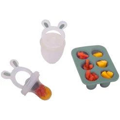 Frugtsut med mini fryseform - Smokey Green