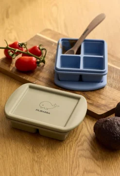 Frysebakke til babymad 4x65 ml - 2-pak - Ocean Mix