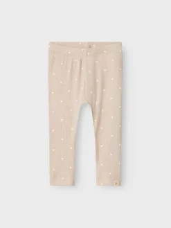 Gago slim leggings - GRAY MORNING - med hjerter