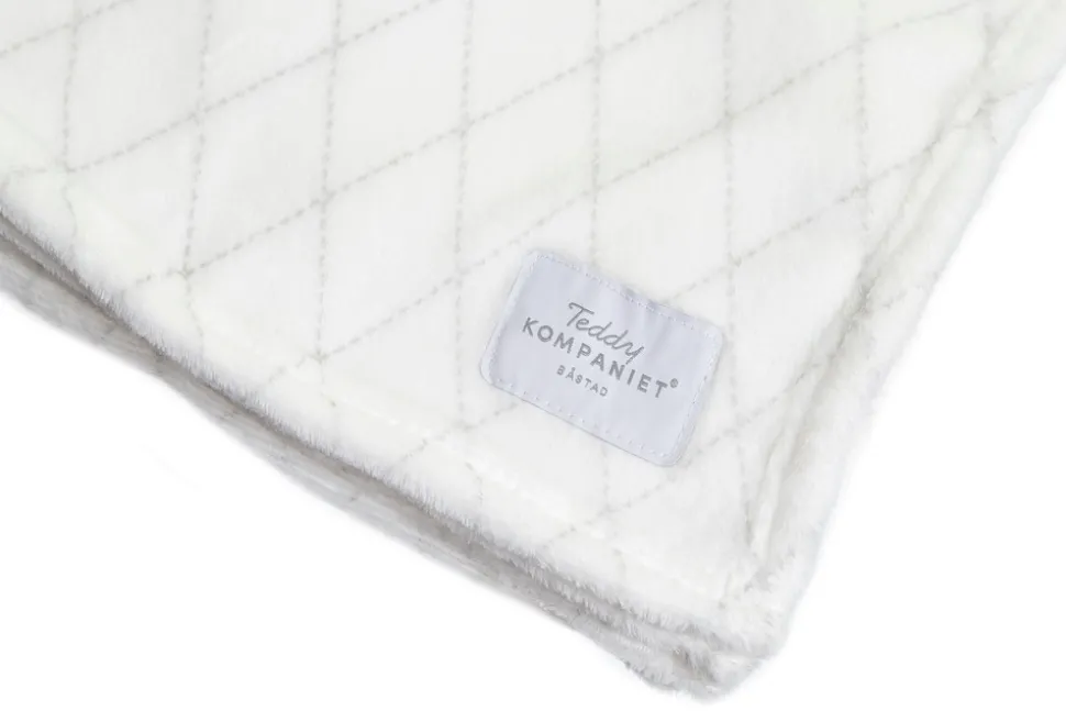 Gaveæske, plysdyr kanin Svea, hvid 30 cm