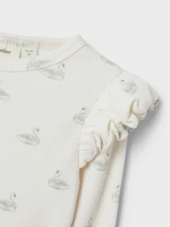 Gavo Eko Bluse - Pastel Parchment