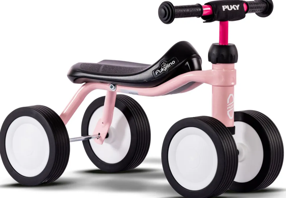 Gåcykel - PUKYLINO retro rosé