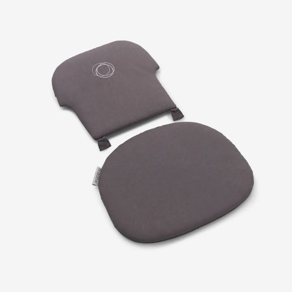 Giraffe baby pillow set - stormy grey