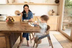 Giraffe højstol - black