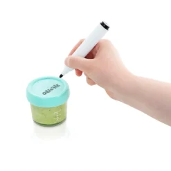 Glas madbøtter - 4x 100ml & 4x 220ml