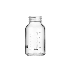 Glass baby bottle body 120 ml