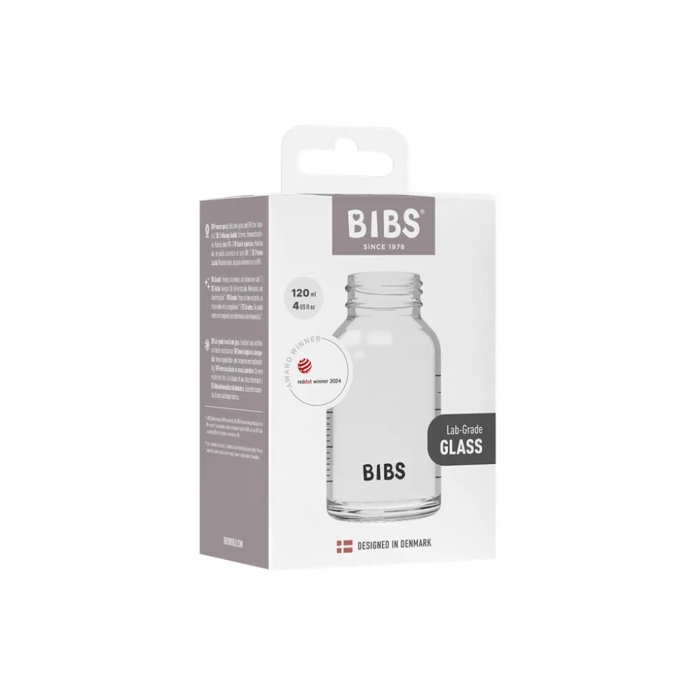 Glass baby bottle body 120 ml