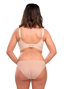 Graviditets & amme BH med carri-gel beige S