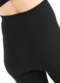 Graviditets leggings m. støtte (Recycled) sort s