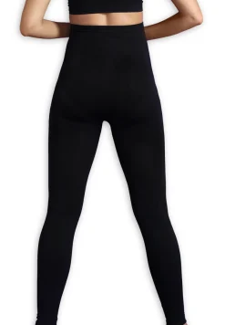 Graviditets leggings m. støtte (Recycled) sort m
