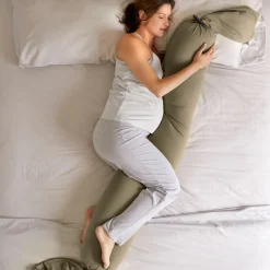 Graviditets- og Ammepude - dusty olive