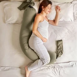 Graviditets- og Ammepude - dusty olive