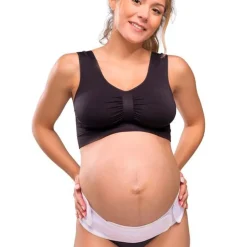 Graviditets støttebælte, hvid S/M