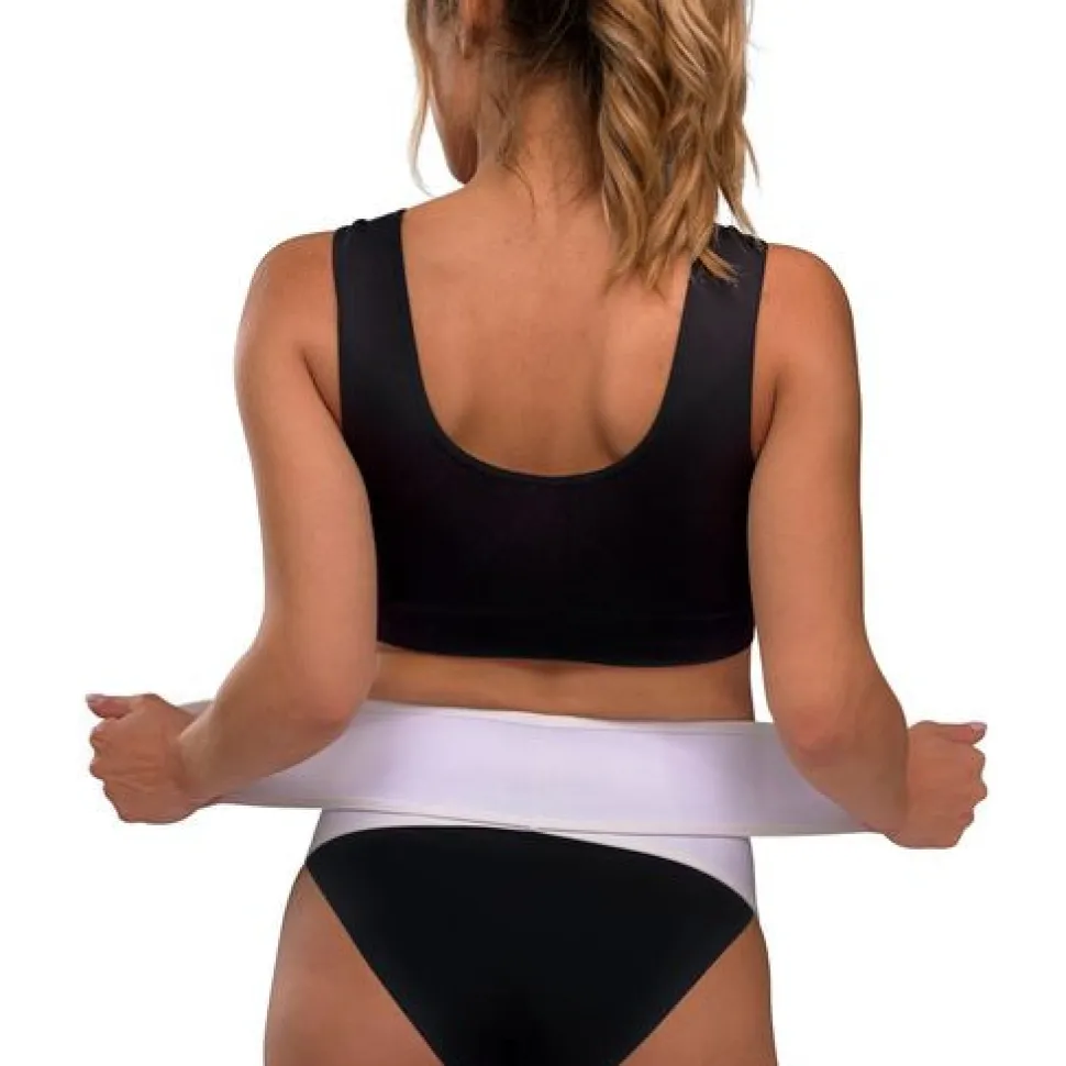 Graviditets støttebælte, hvid S/M