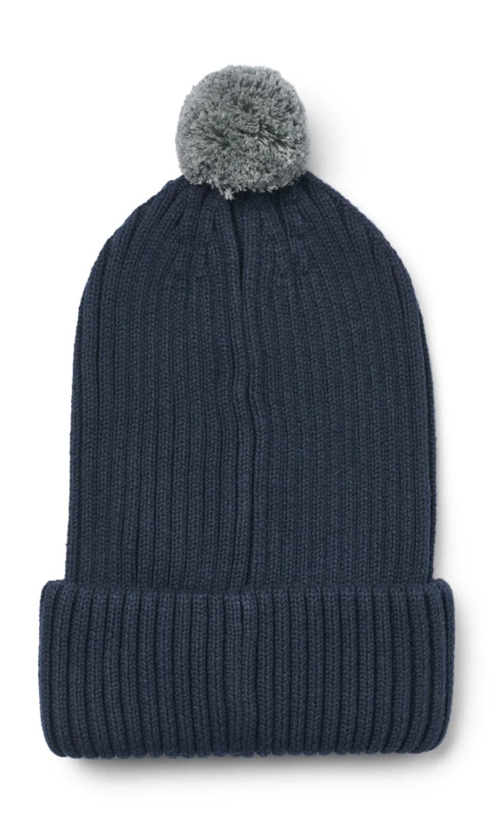 Habar Strikket Hue - Ink melange