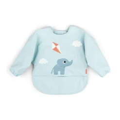 Hagesmæk m/ærmer og lomme Playground Blå