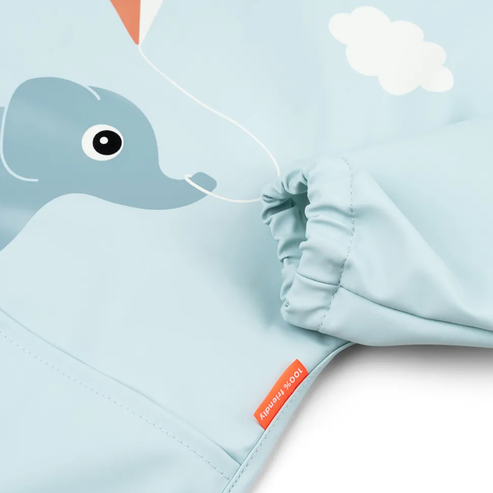 Hagesmæk m/ærmer og lomme Playground Blå