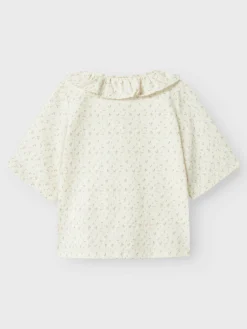 Hailey kortærmet løs skjorte - COCO MILK