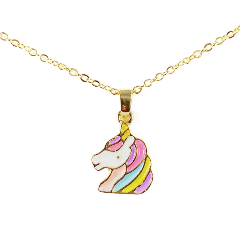 Halskæde Rainbow Unicorn