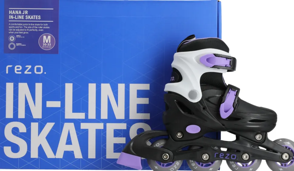 Hana Jr. In-Line Skate lilla str. 30-33