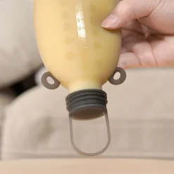 Happii Bear Silikoneposer til mælk, 260ml - 2-pak