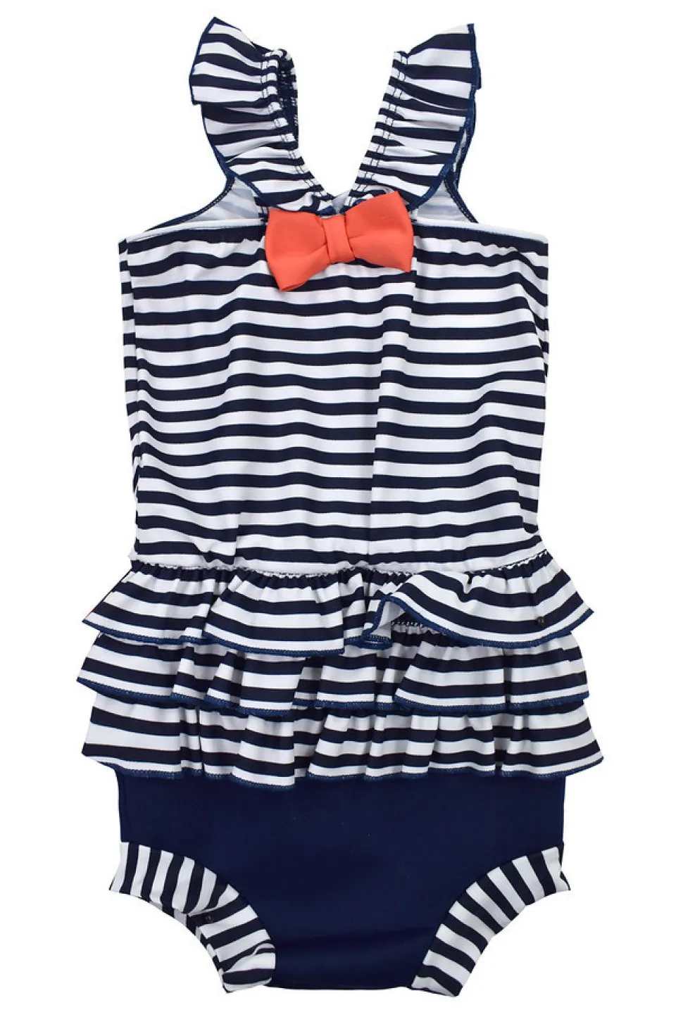 Happy nappy costume - Navy stripe