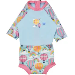 Happy nappy sunsuit - Up & Away Pink