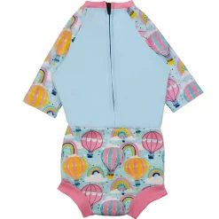 Happy nappy sunsuit - Up & Away Pink