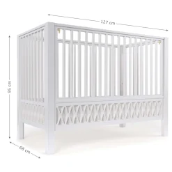 Harlequin Babyseng - hvid - FSC® Mix