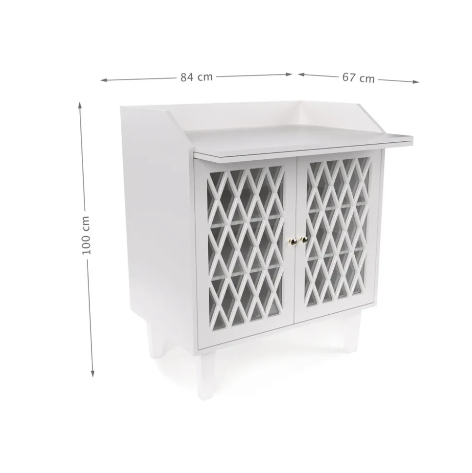 Harlequin Puslebord - Hvid