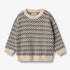 Harlow Jacquard Pullover - Offwhite