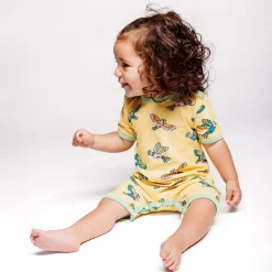 Heldragt kortærmet - Custard