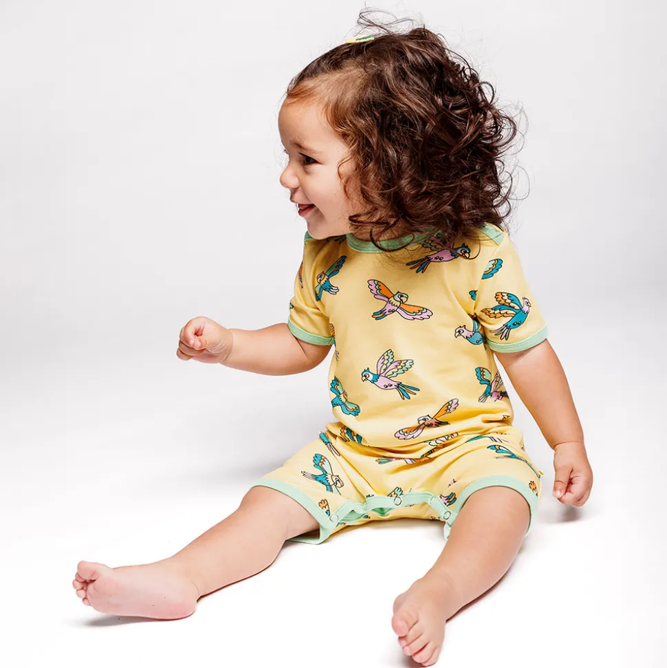 Heldragt kortærmet - Custard