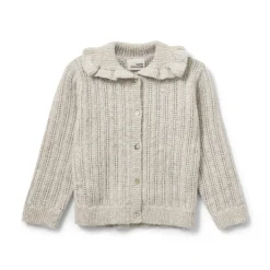 Henny Cardigan - Ecru Melange