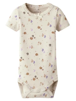 Hiline Kortærmet Body - SANDSHELL