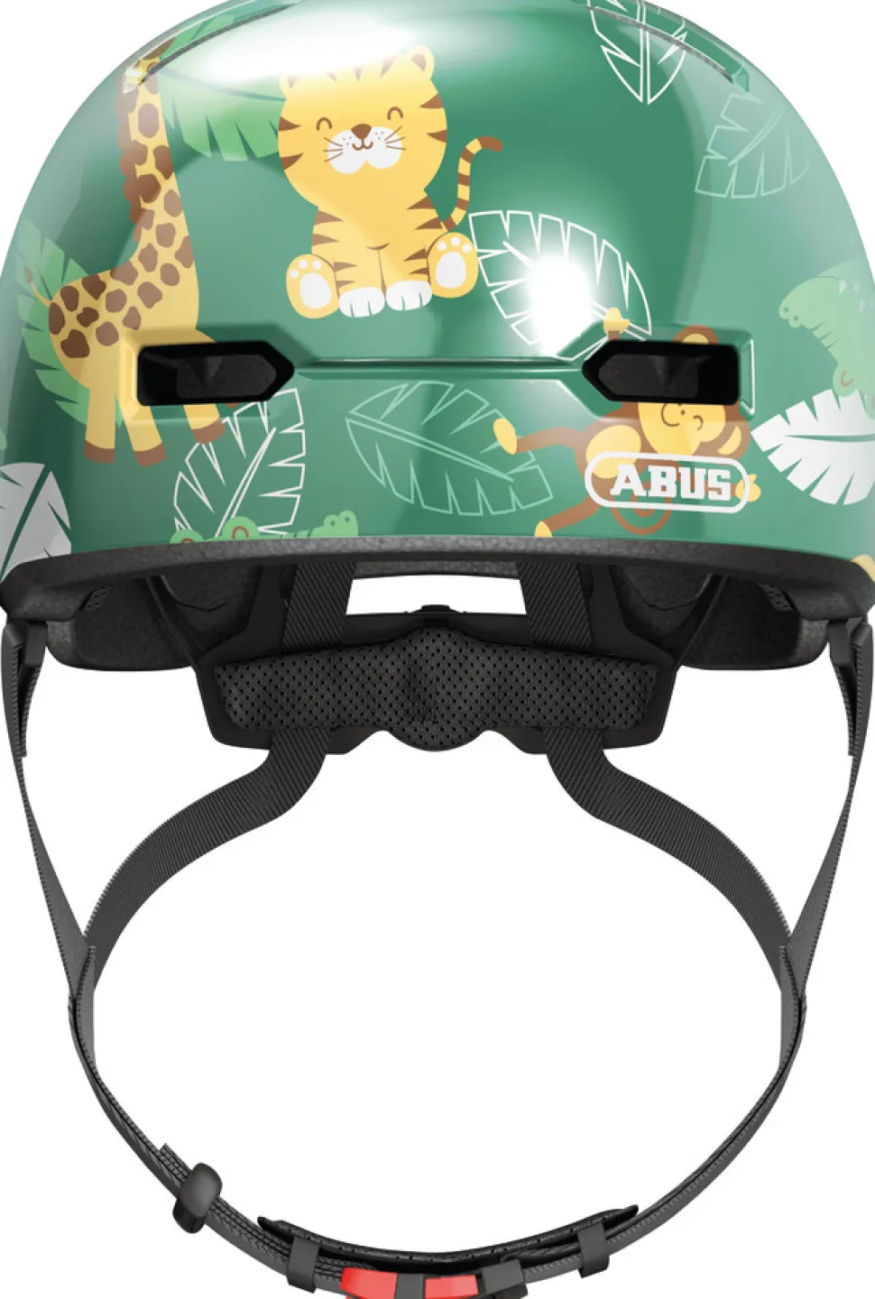 Hjelm Skurb Kid, green jungle*, M