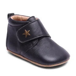 Hjemmesko, Velcro Star - 50 Black